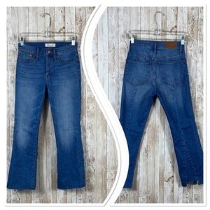 Madewell Cali Demi-Boot High Rise Jean